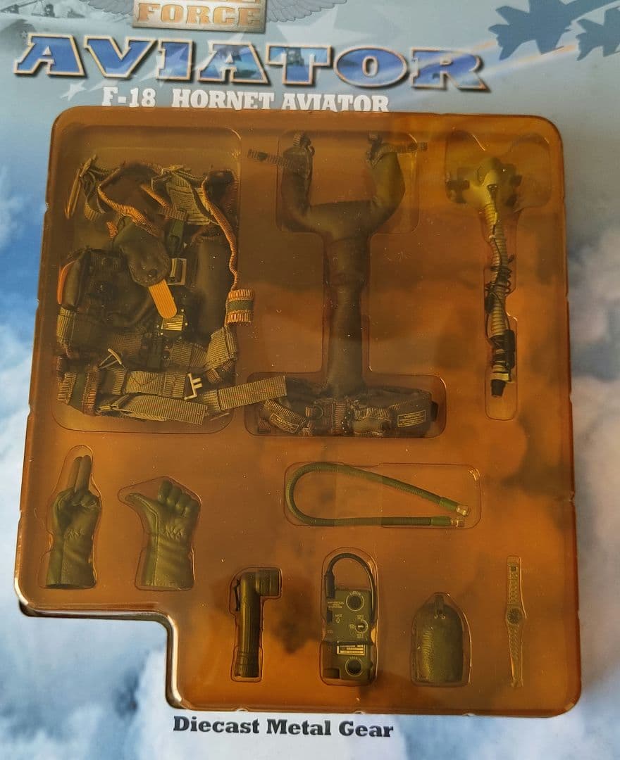 1/6 パイロット フィギュア F-18 Aviator Cougar