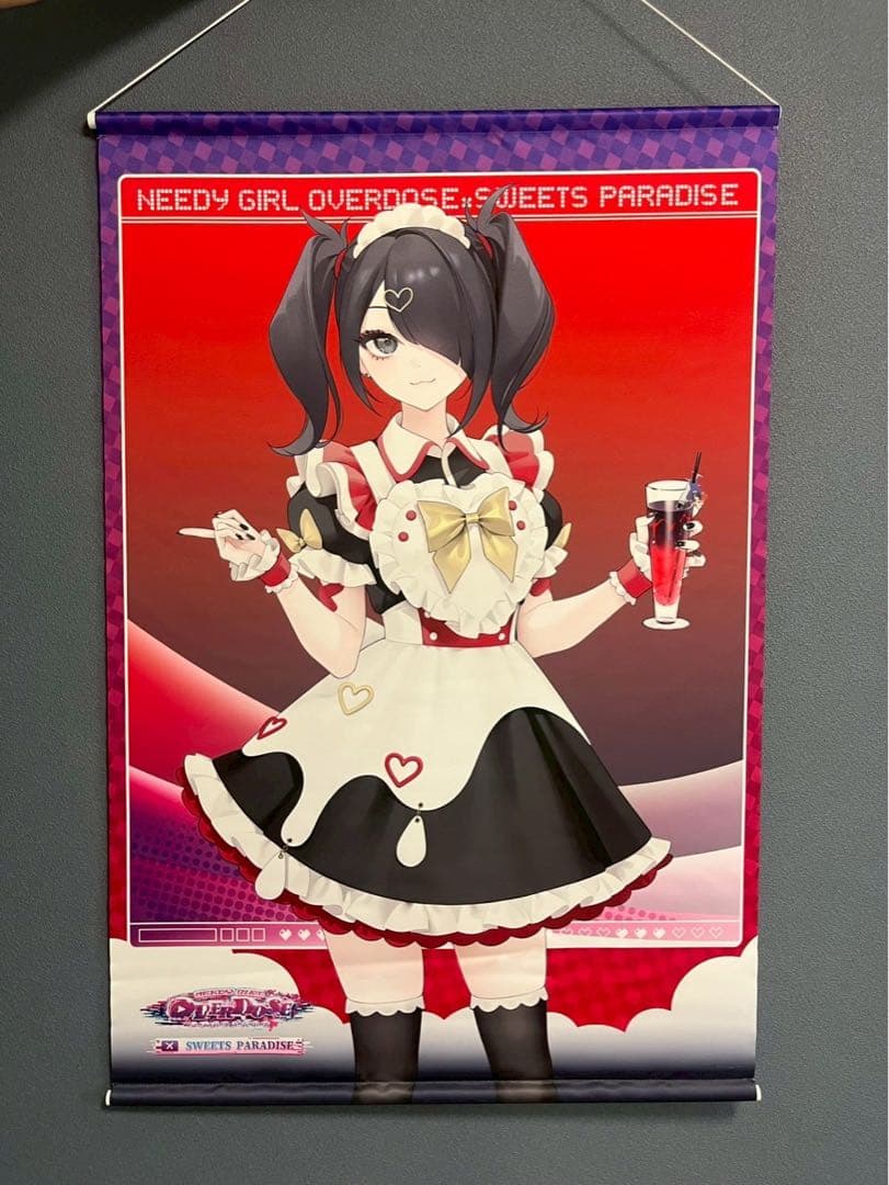 スイーツパラダイス B2タペストリー 超てんちゃん あめちゃん