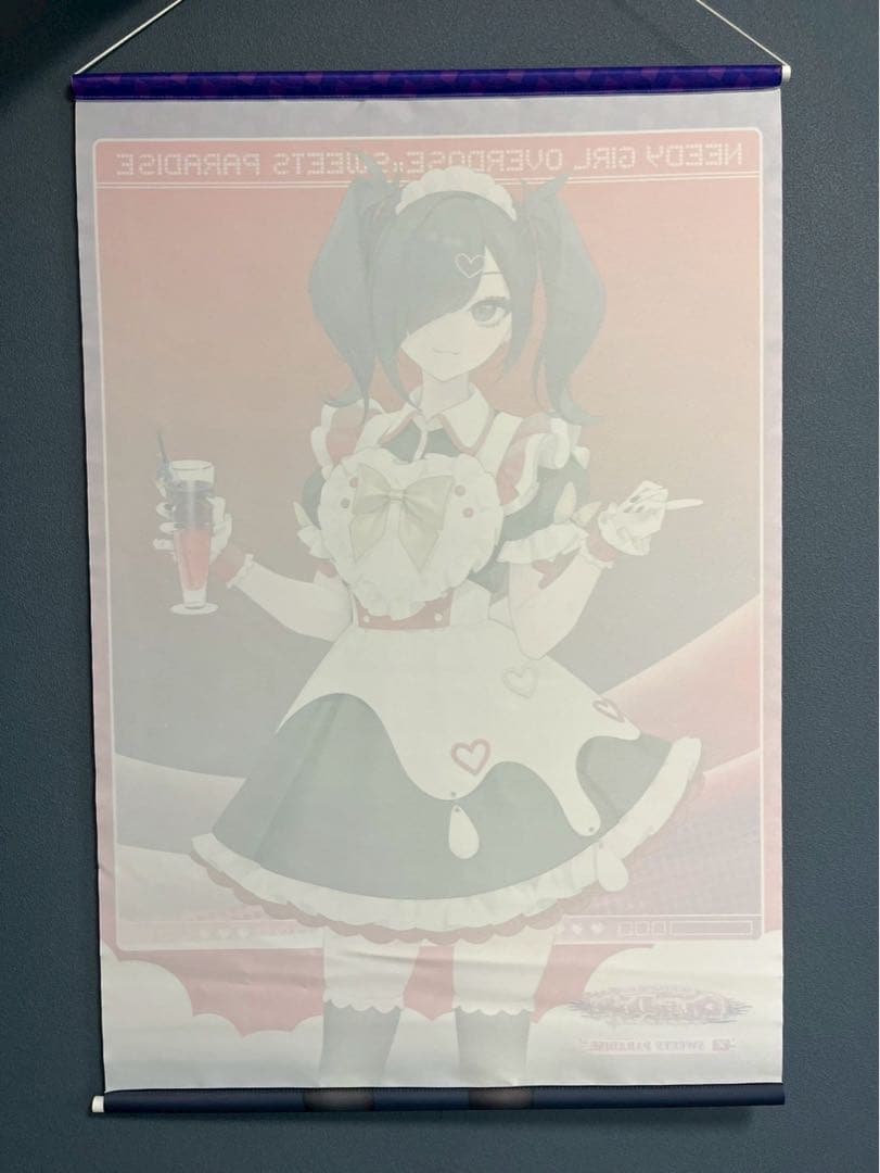 スイーツパラダイス B2タペストリー 超てんちゃん あめちゃん