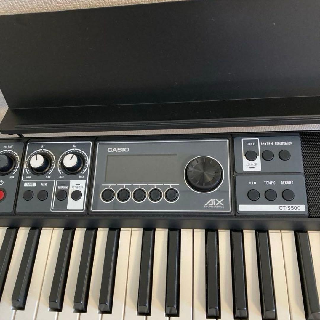 Casio CT- S500 電子キーボード 61鍵　Xスタンド含みません