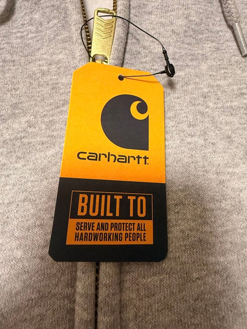 マ*イ様 新品未使用Carhartt グレー ジップアップパーカー