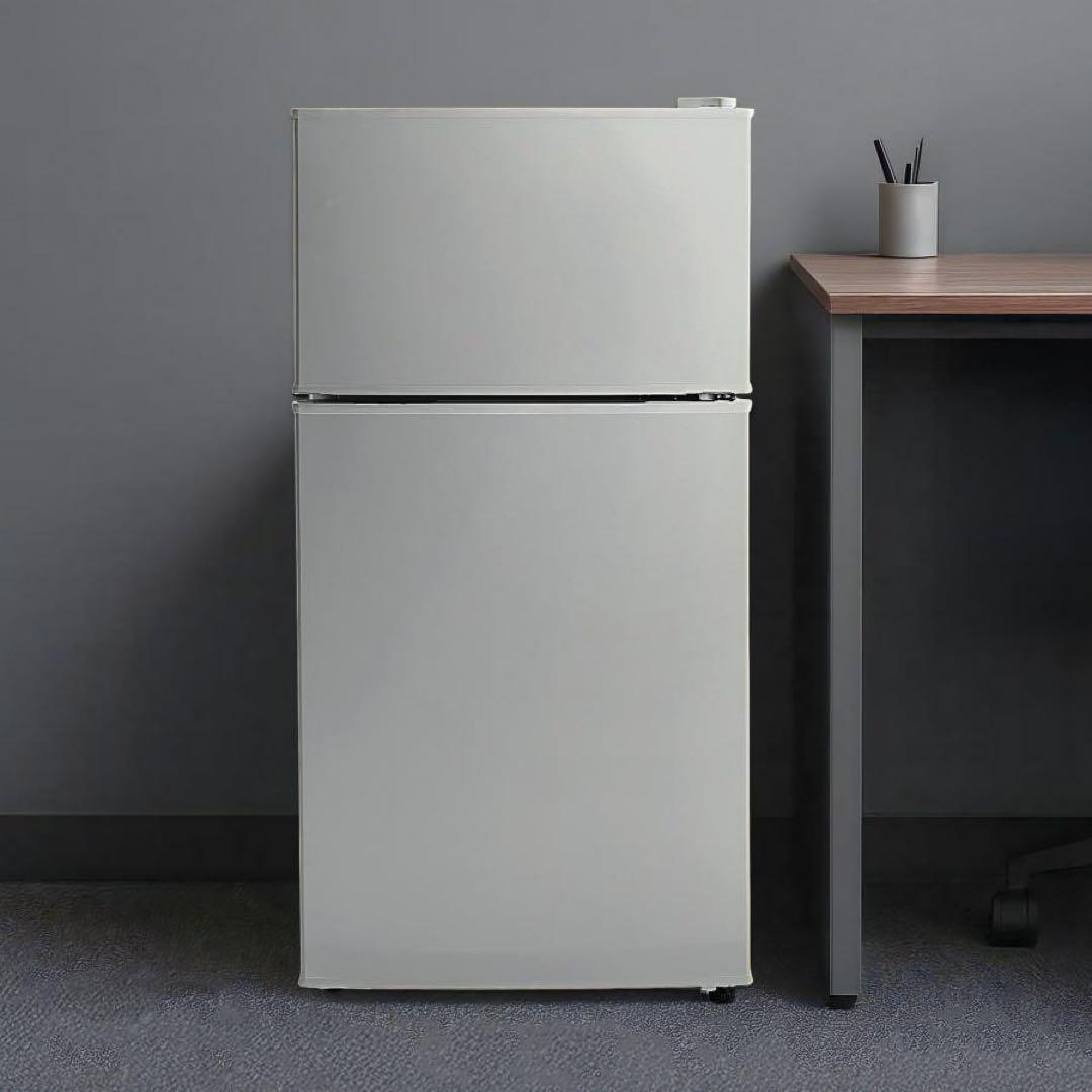 冷蔵庫 60リットル 右開き 冷凍冷蔵庫 一人暮らし 小型 2ドア ブラック