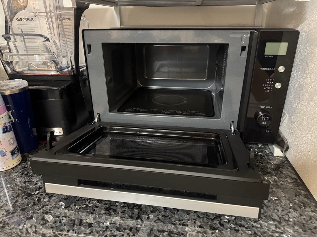 SHARP RE-TS171 単機能電子レンジ ブラック