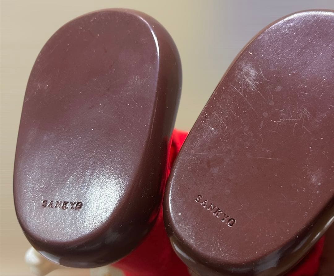 【デッドストック】昭和レトロSANKYO 首振りミッキーマウス オルゴール