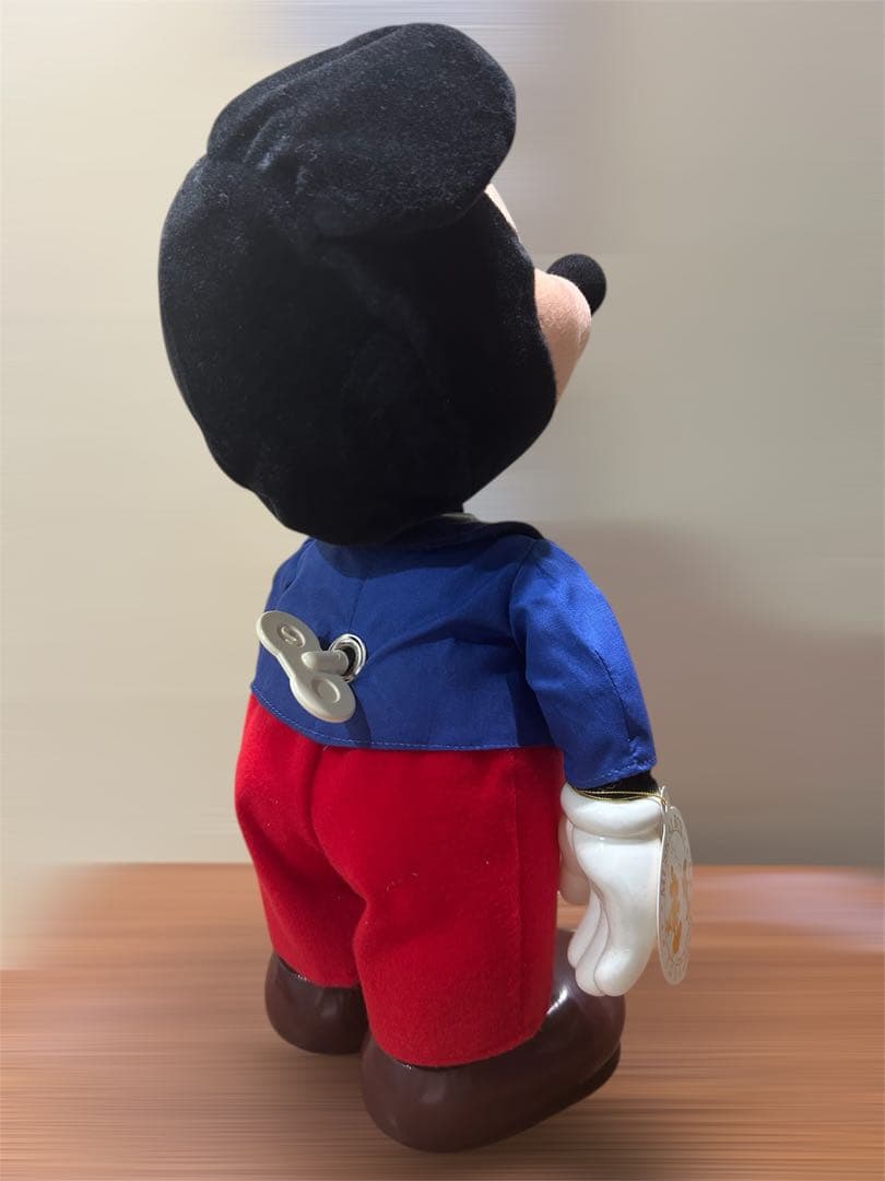 【デッドストック】昭和レトロSANKYO 首振りミッキーマウス オルゴール