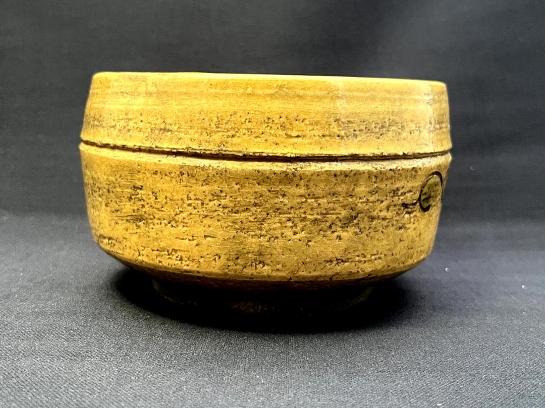 茶碗■古黄瀬戸 江戸期 コレクター所蔵品 瀬戸焼 古い抹茶碗 時代物 骨董品■