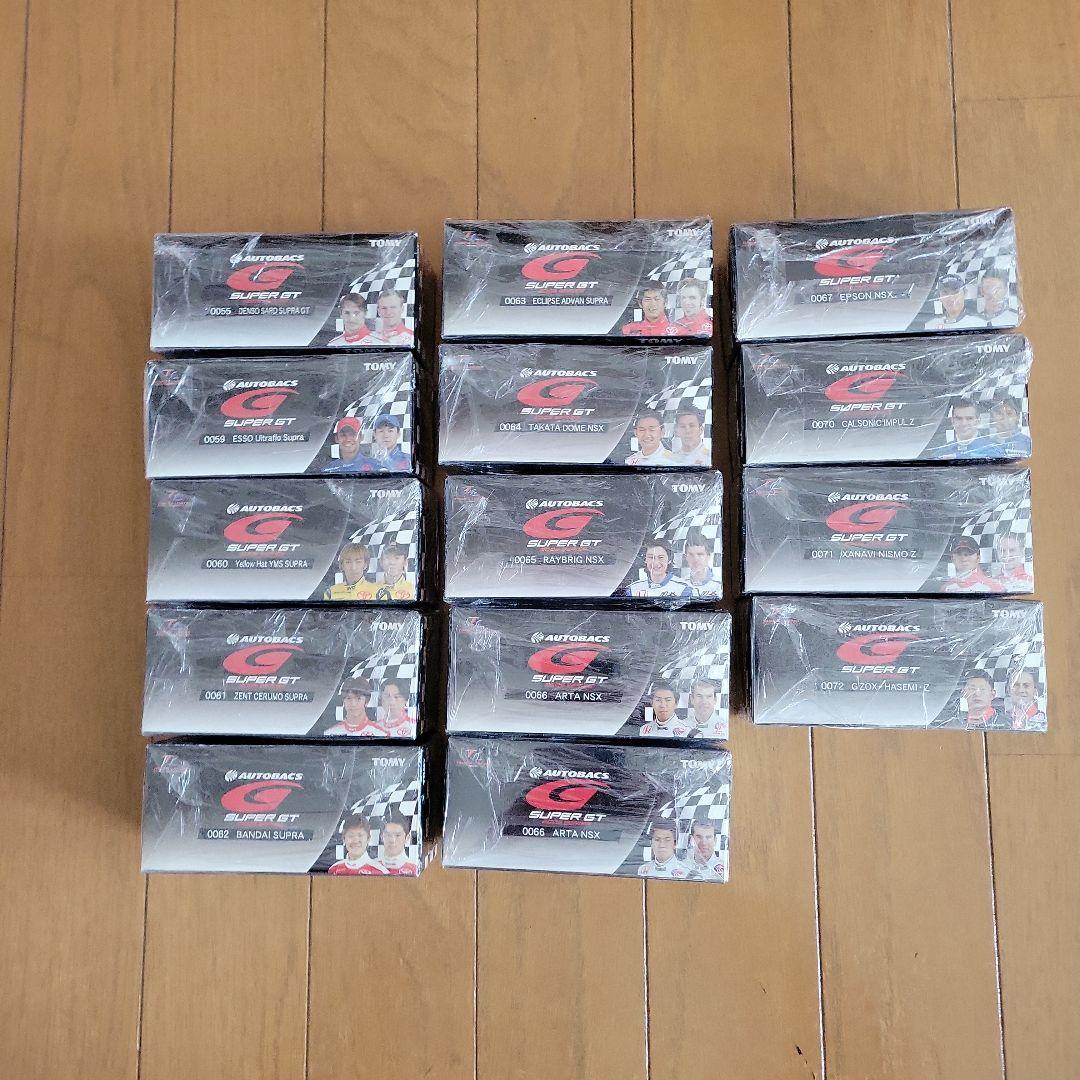 TOMY ミニカー Gシリーズ14台セットオートバックス　①