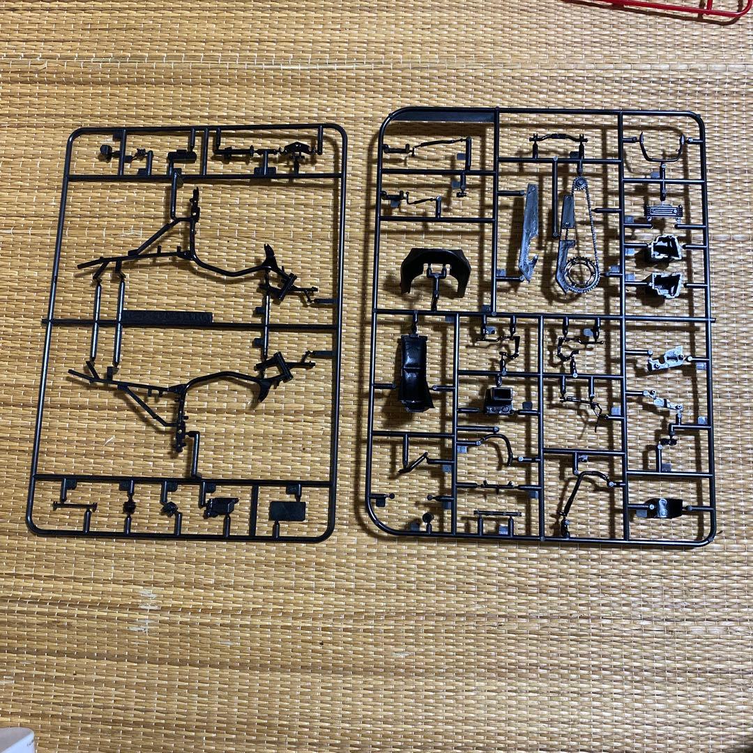 Kawasaki GPZ900R プラモデル 1/12 国内仕様 作りかけの中古