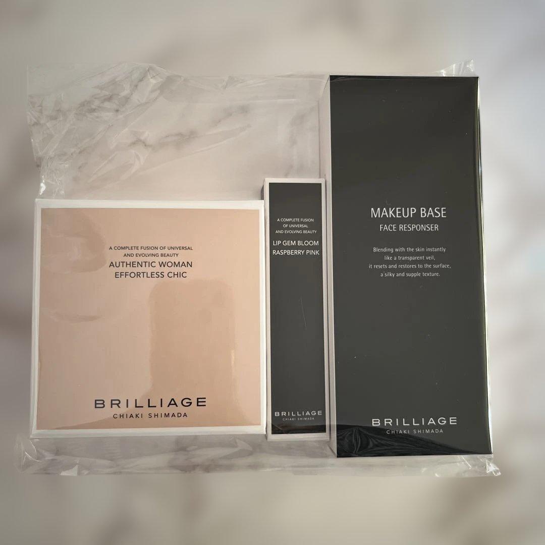 【新品未開封】ブリリアージュパウダリーファンデーション40 普通肌セット