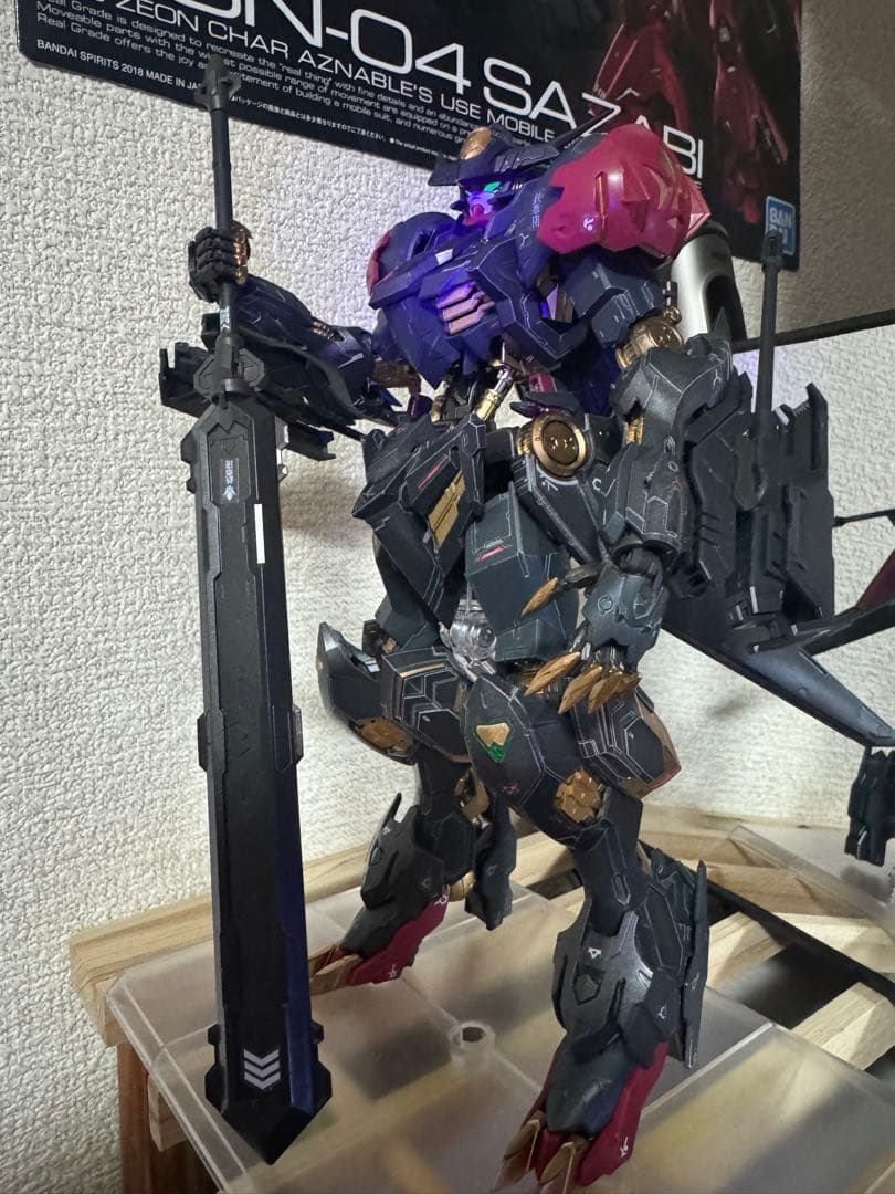 MG バルバトスルプス　塗装