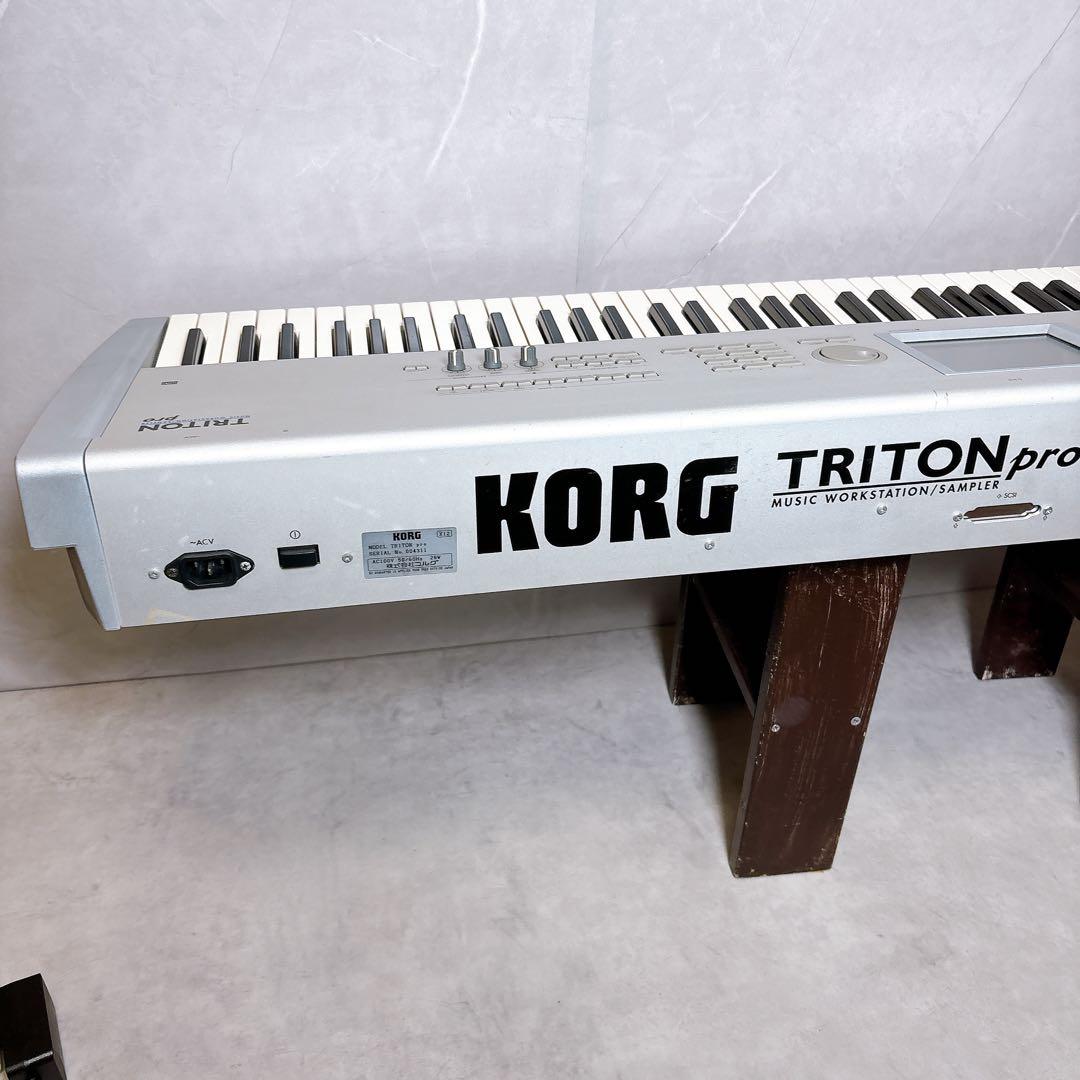 【希少・稼働品】KORG TRITON pro 76鍵盤 シンセサイザー