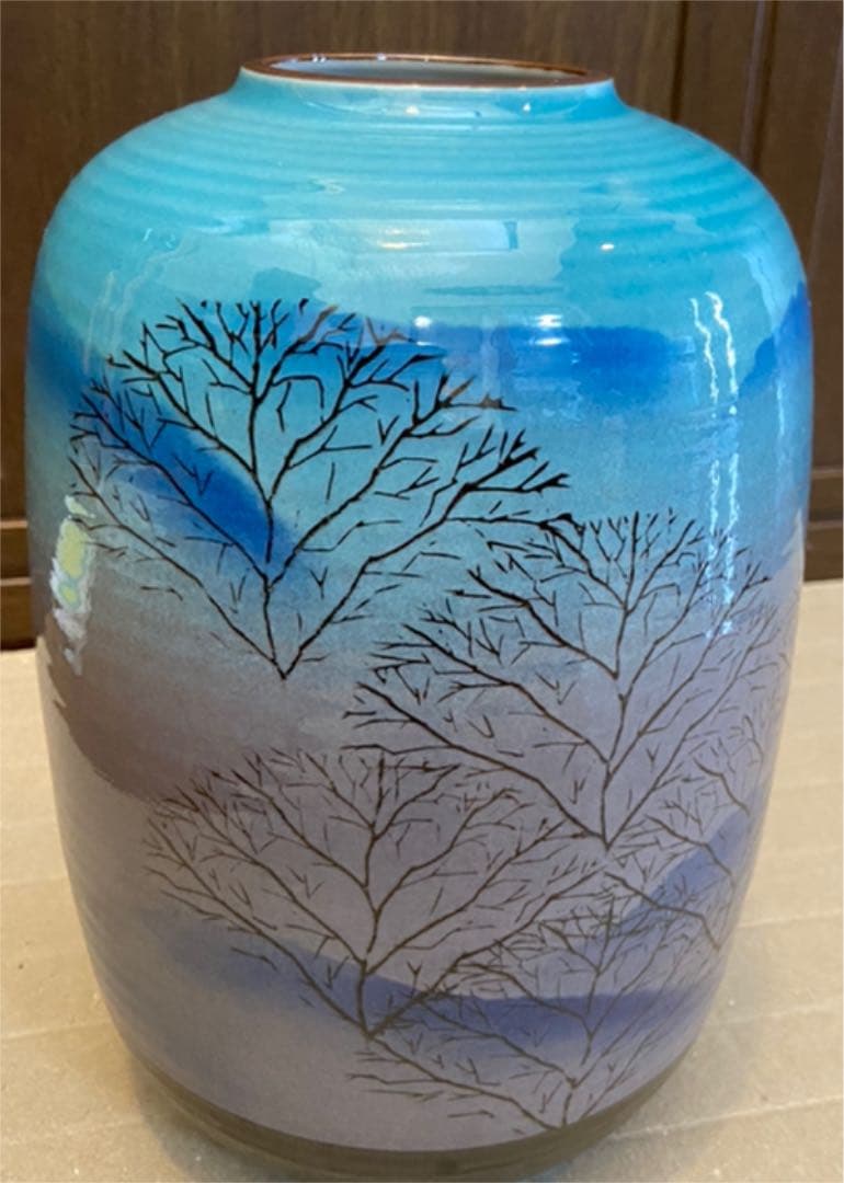 九谷焼　花瓶　壺　光陽