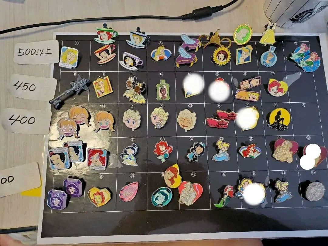 プリンセス　ディズニー　ピンバッチ　ピンバッジ　ピントレ 海外　セット　レア