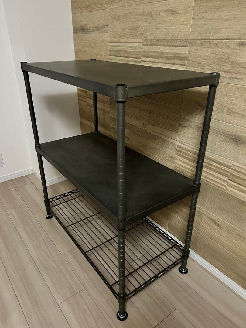 エレクター製　ヴィンテージシリーズ3段シェルフ