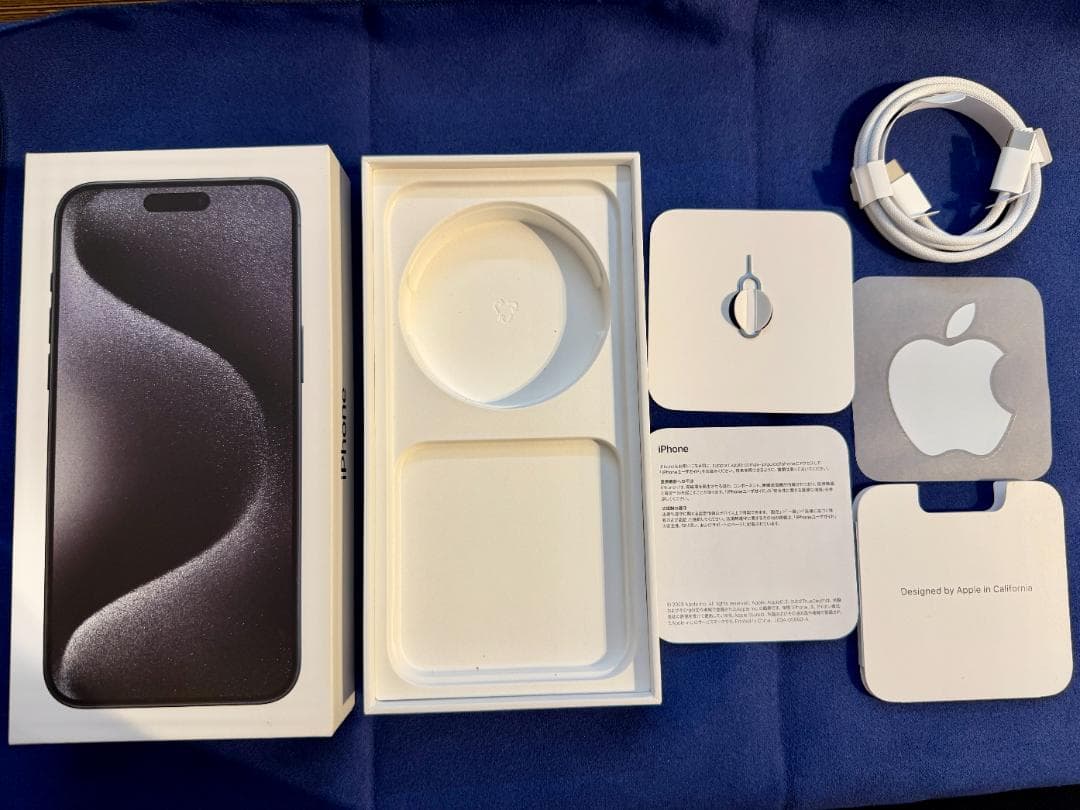 iPhone 15 Pro Max 256G SIMフリー ブラックチタニウム