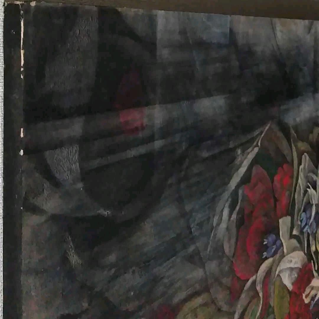 日本画(41)　番外編　カンナ