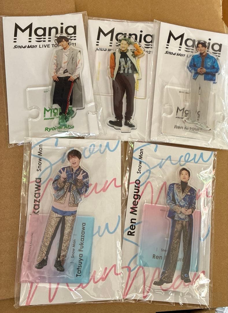 Man 歴代 アクリルスタンド バラ可能 アクスタ sn99