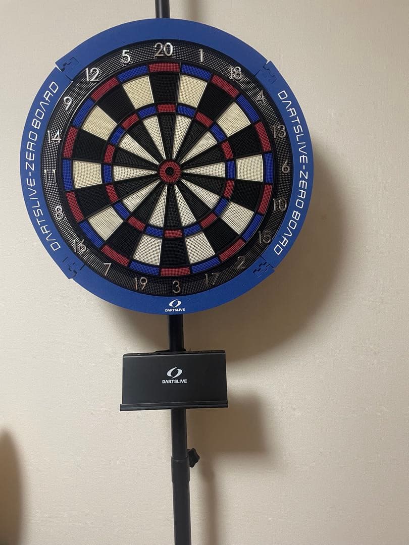 ダーツ ライブ ゼロ ボード ポール スタンド セット 静音 15.5 インチ