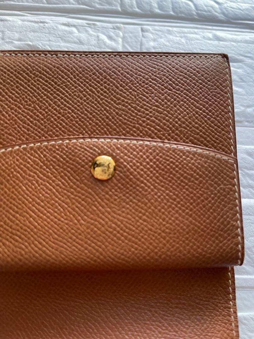 HERMES ❤️ゴールド❤️二つ折り財布