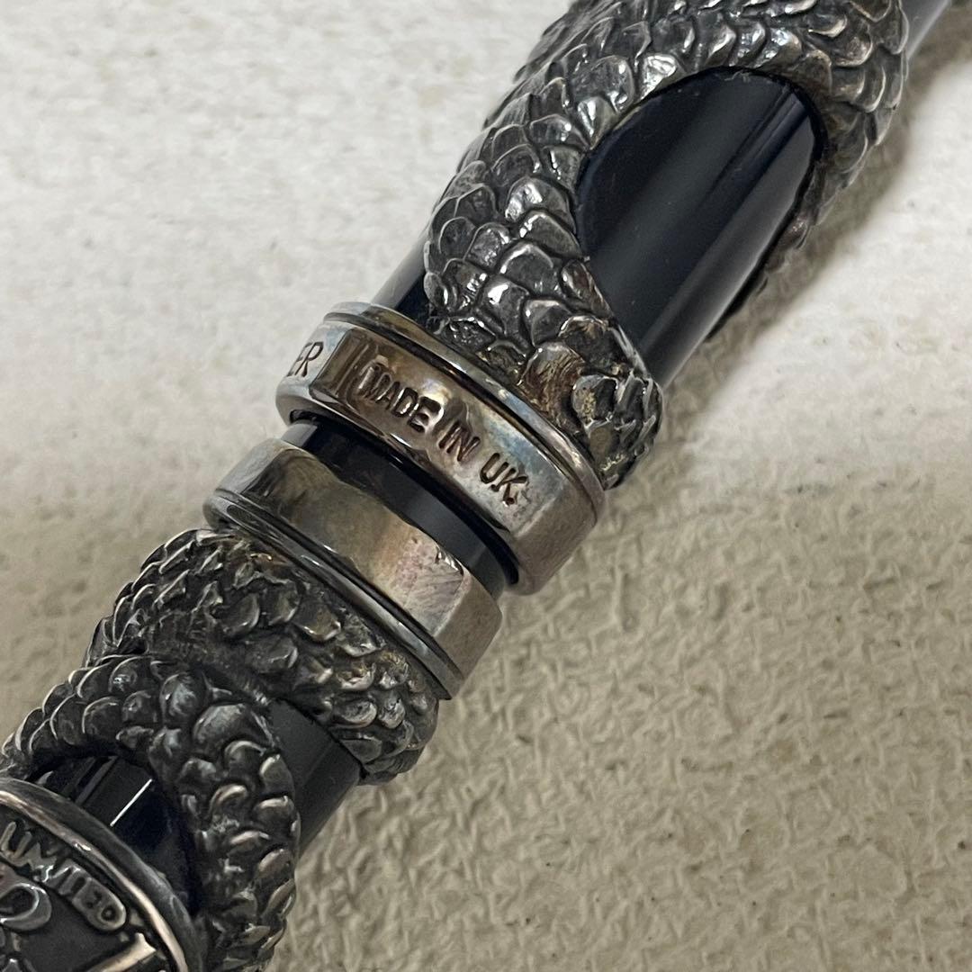 Parker スネーク 万年筆 シルバー925 エメラルド パーカー