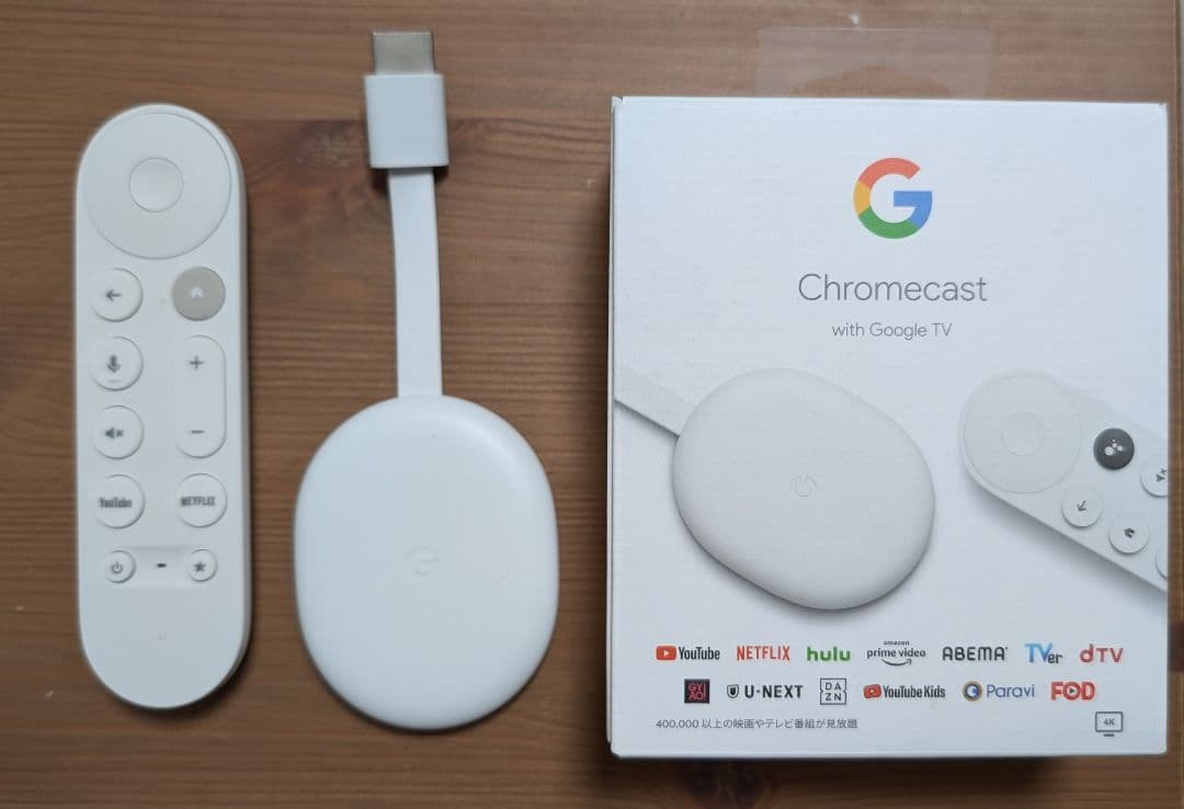 【美品】Chromecast with Google TV GAO1919-JP