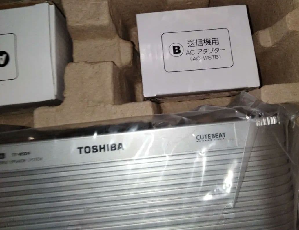 TOSHIBA TY-WSD9(S CUTE BEAT スピーカー手元スピーカー