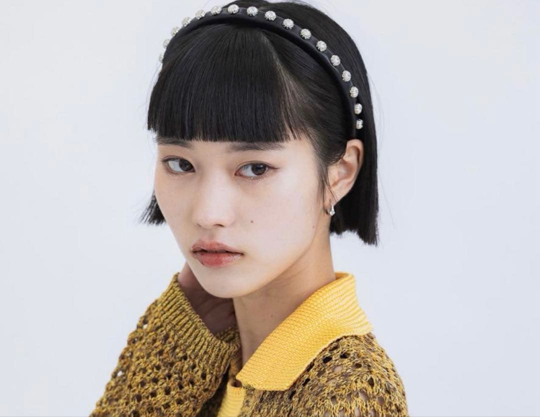 美品 TOGA Leather headband 3