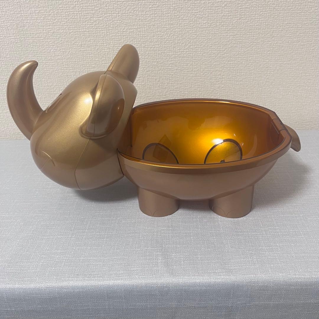 【希少】ジャグラー　ツノッチぬいぐるみ　金銀　アクリルパネル　ドル箱ツノッチ