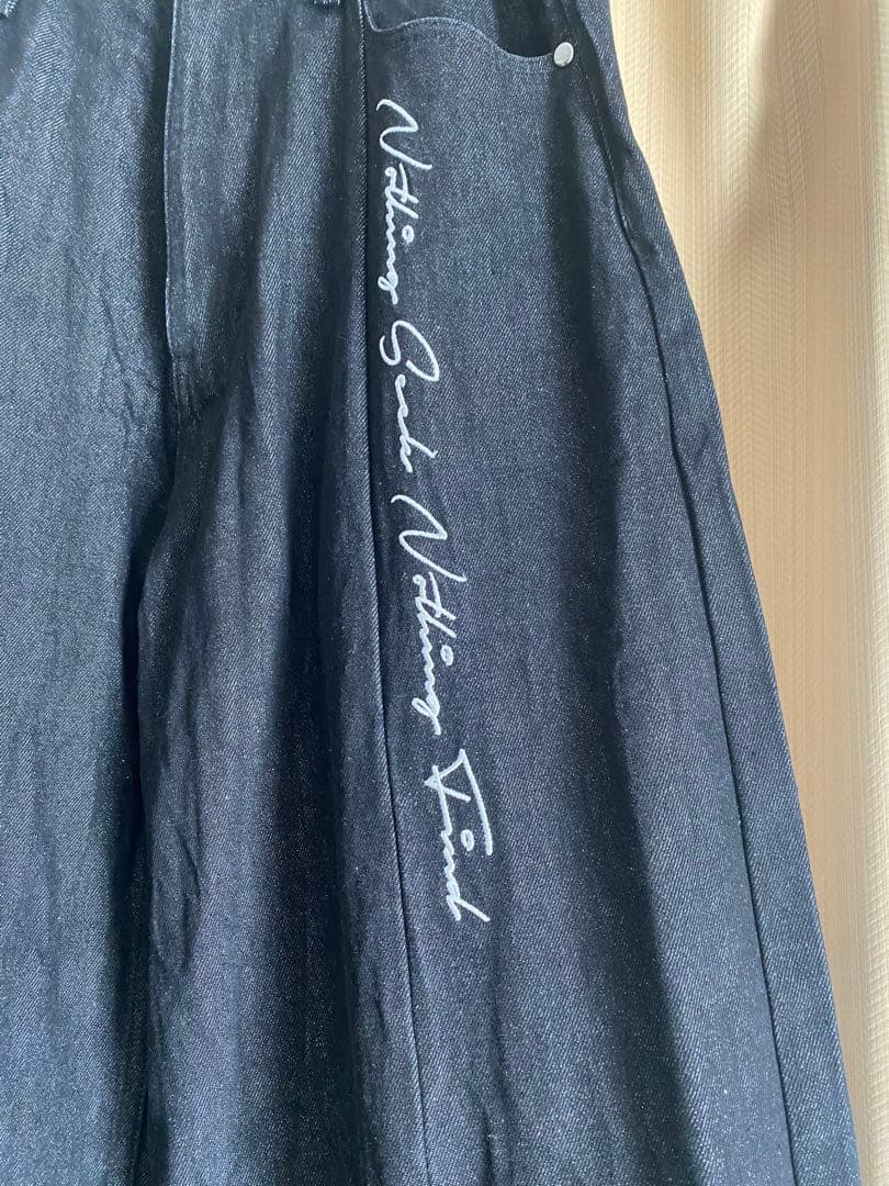 Aki シド明希 NSNF#06 デニムワイドパンツ Sサイズ