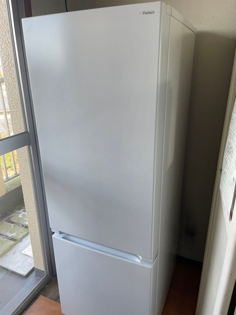 2ドア冷蔵庫