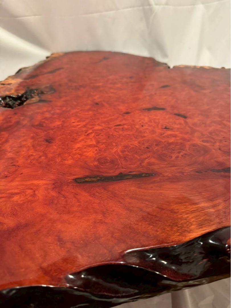 花梨　かりん　座卓　アンティーク　一枚板