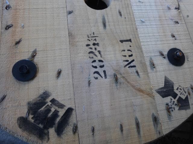 てぃーも　25-1-16-1　電線ドラム　ケーブルドラム　大きいサイズ