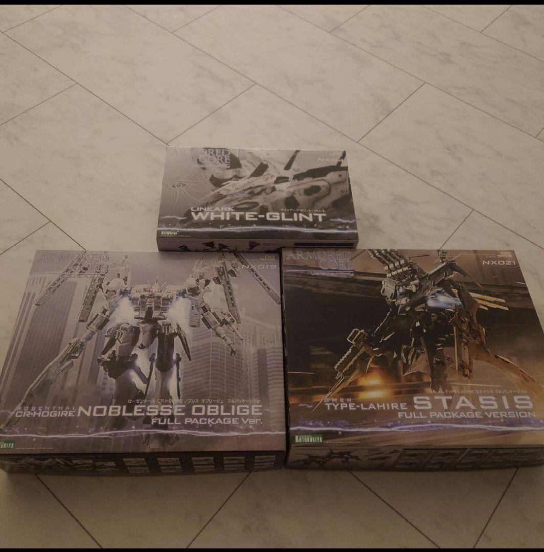 プラモデル 3点セット アーマードコア