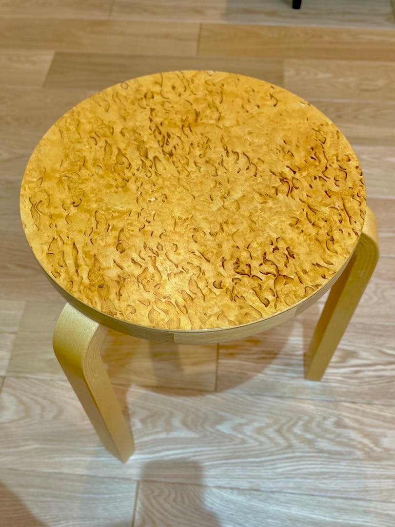 ぼ*ぶ様 Artek スツール60 カーリーバーチ