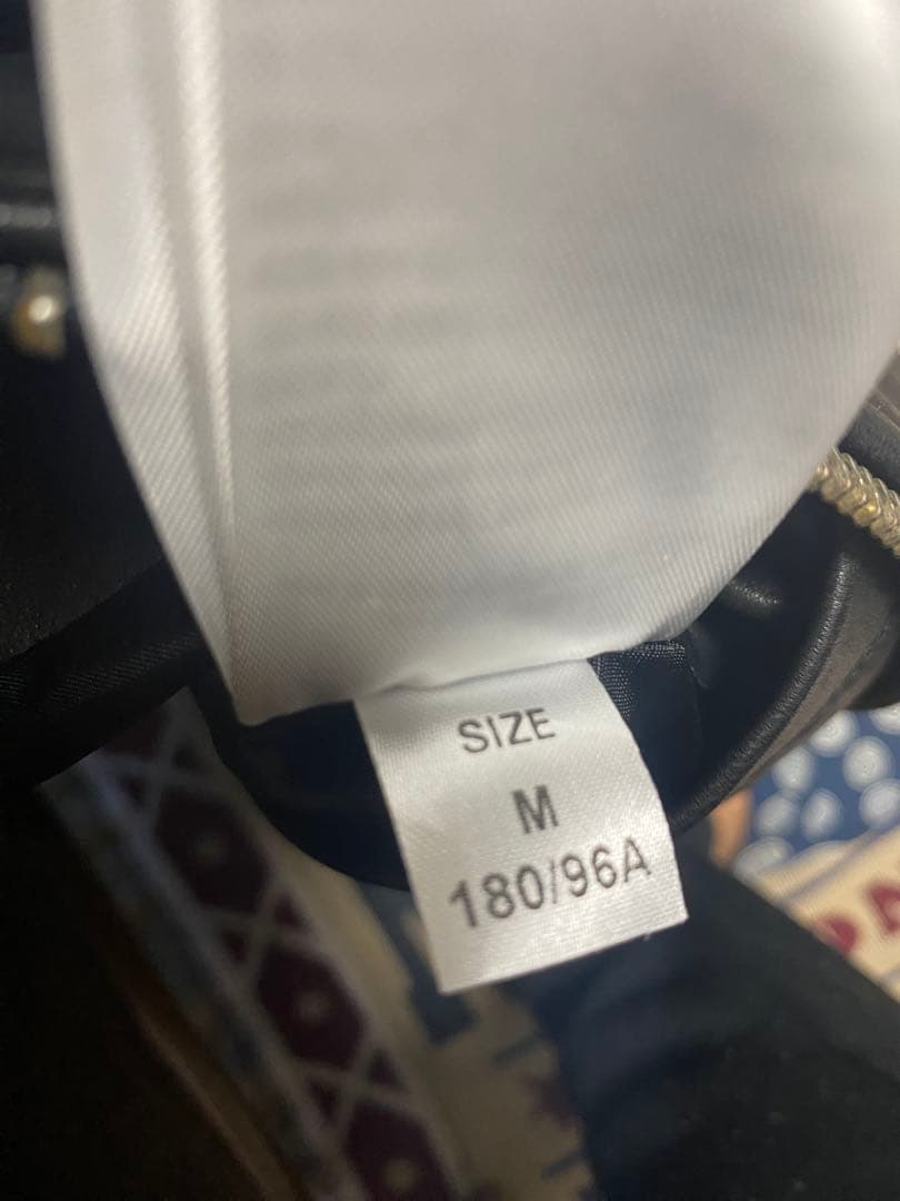 DIESEL ブラック シングルライダースジャケット M