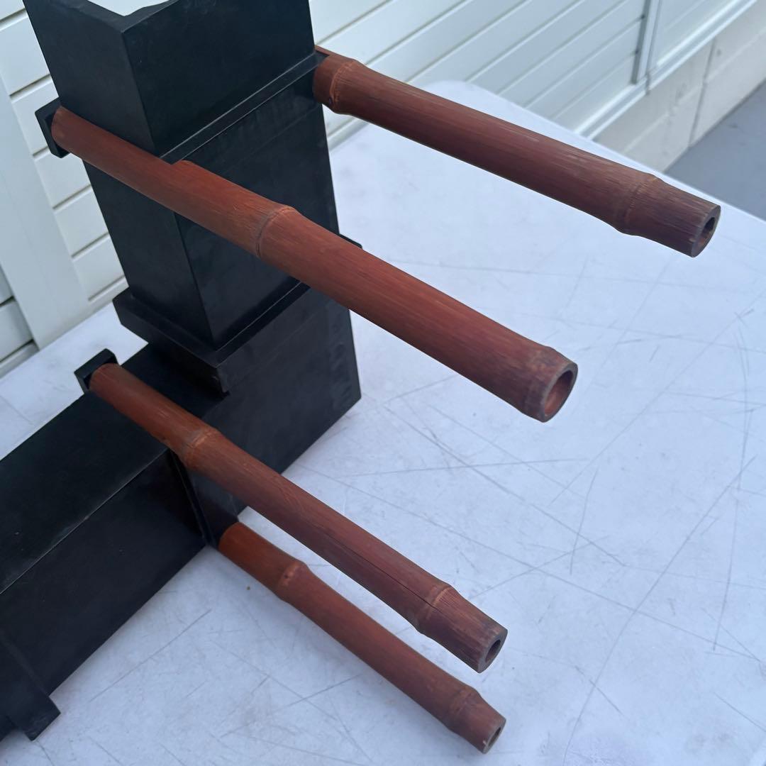 珍品◎貴重　花入　花台　生花　正月