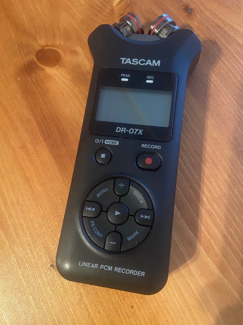 【数回使用】TASCAM DR-07X リニアPCMレコーダー