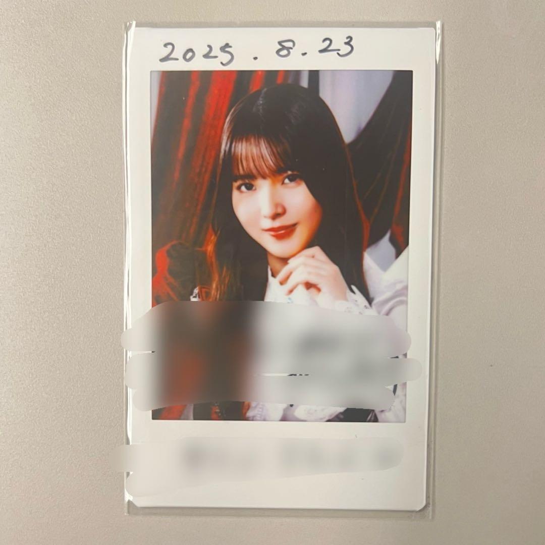 櫻坂46 中嶋優月 サクコレ A賞 直筆サイン チェキ 8/23 京セラドーム