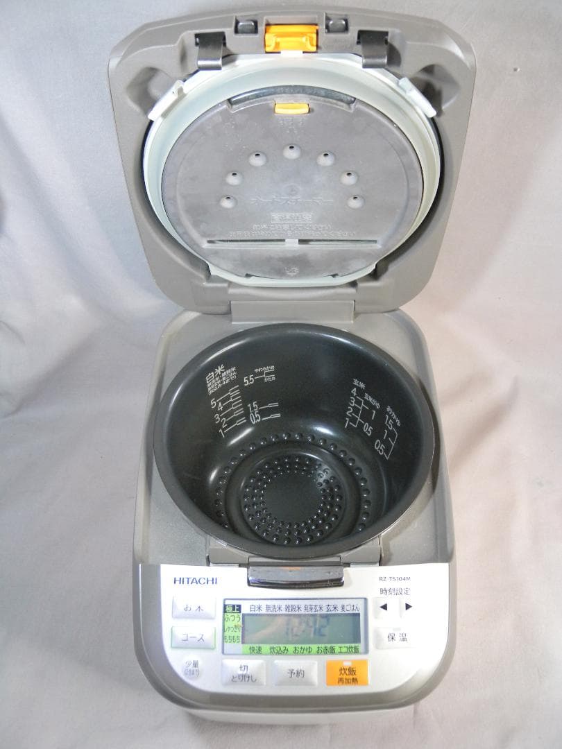 N2074□日立 2021年 5.5合 炊飯器 RZ-TS104M IH圧力