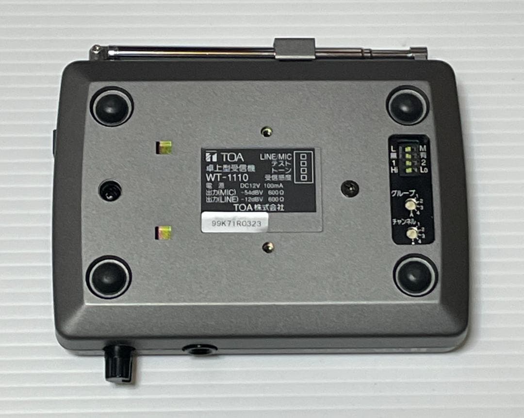 TOA ワイヤレス ピンマイク