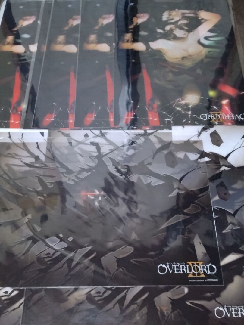 オーバーロード A3クリアポスター 混合10枚セット①