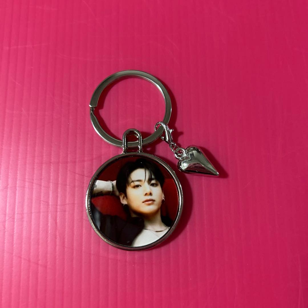 BTS Jungkook 両面ホログラムフォトカード・ロングステッカー