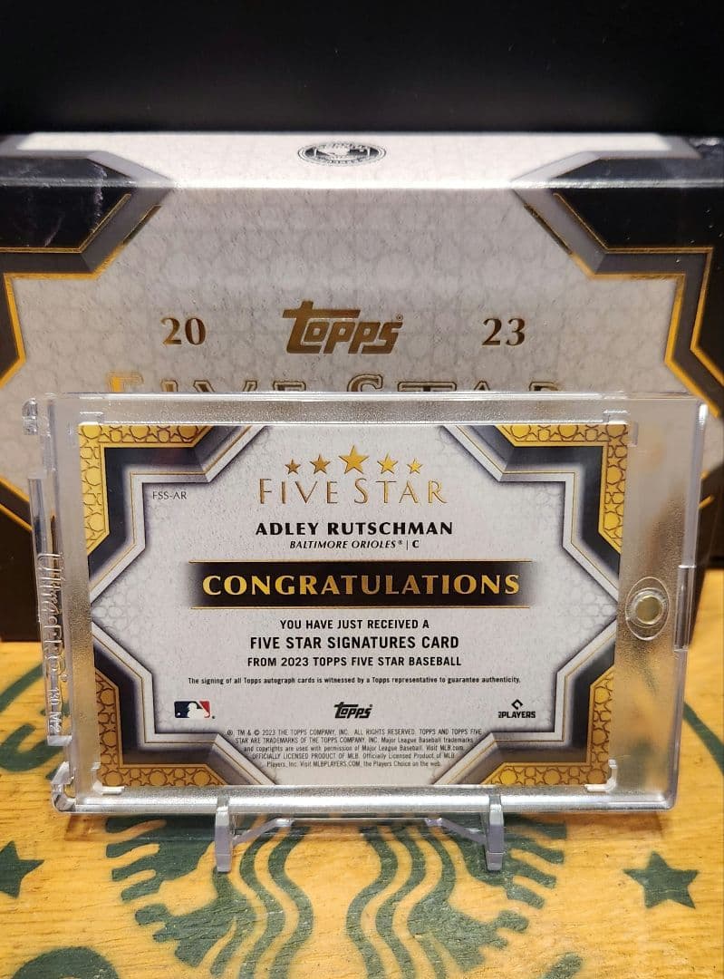 2023TOPPS FIVE STAR Adley Rutschman 20シリ