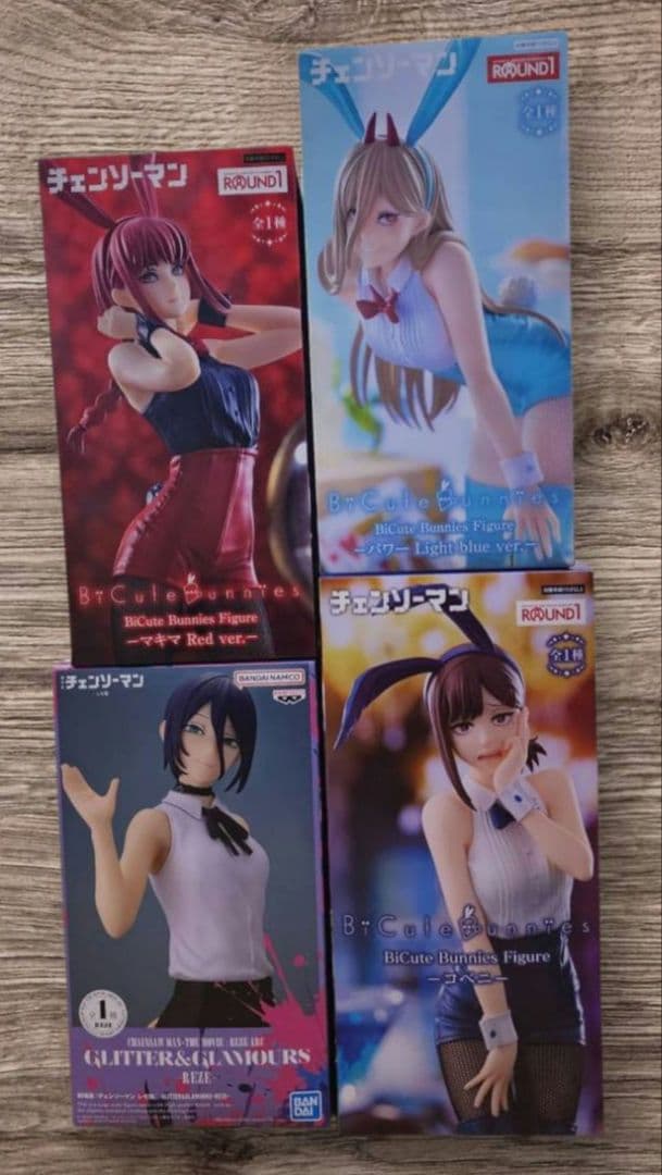 チェンソーマン　フィギュア4種セット