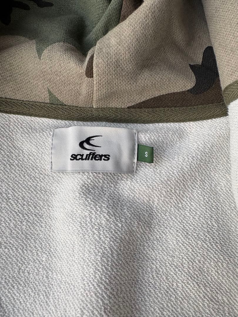 scuffers SCFF Camo Zipper ジップアップパーカ 迷彩 s