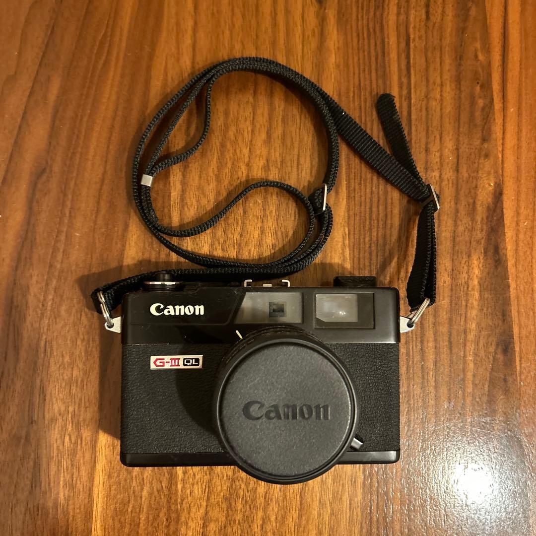 のり　Canonet QL17 ブラック レンジファインダーカメラ