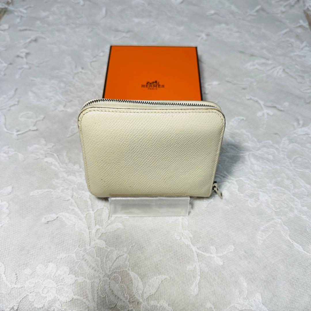 エルメス　アザップ　 シルクインコンパクト　ホワイトケース