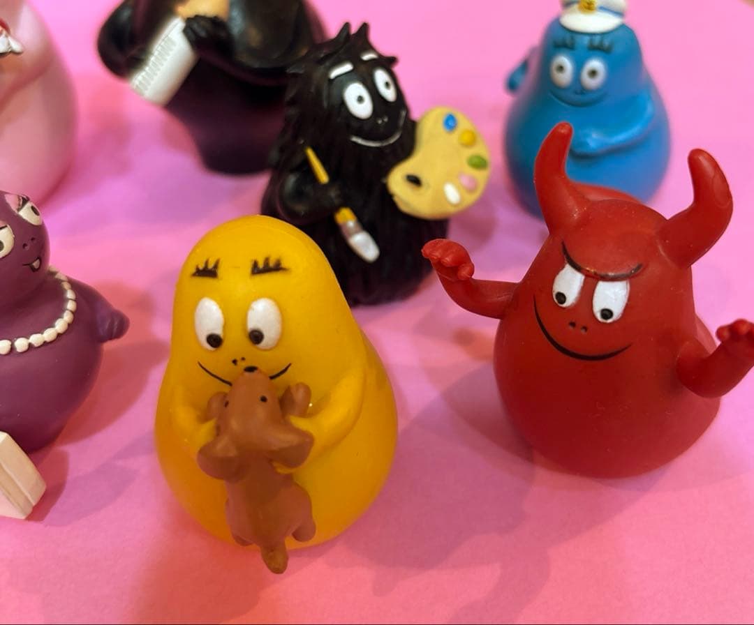 バーバパパ フィギュア　plastoy フランス　PVC