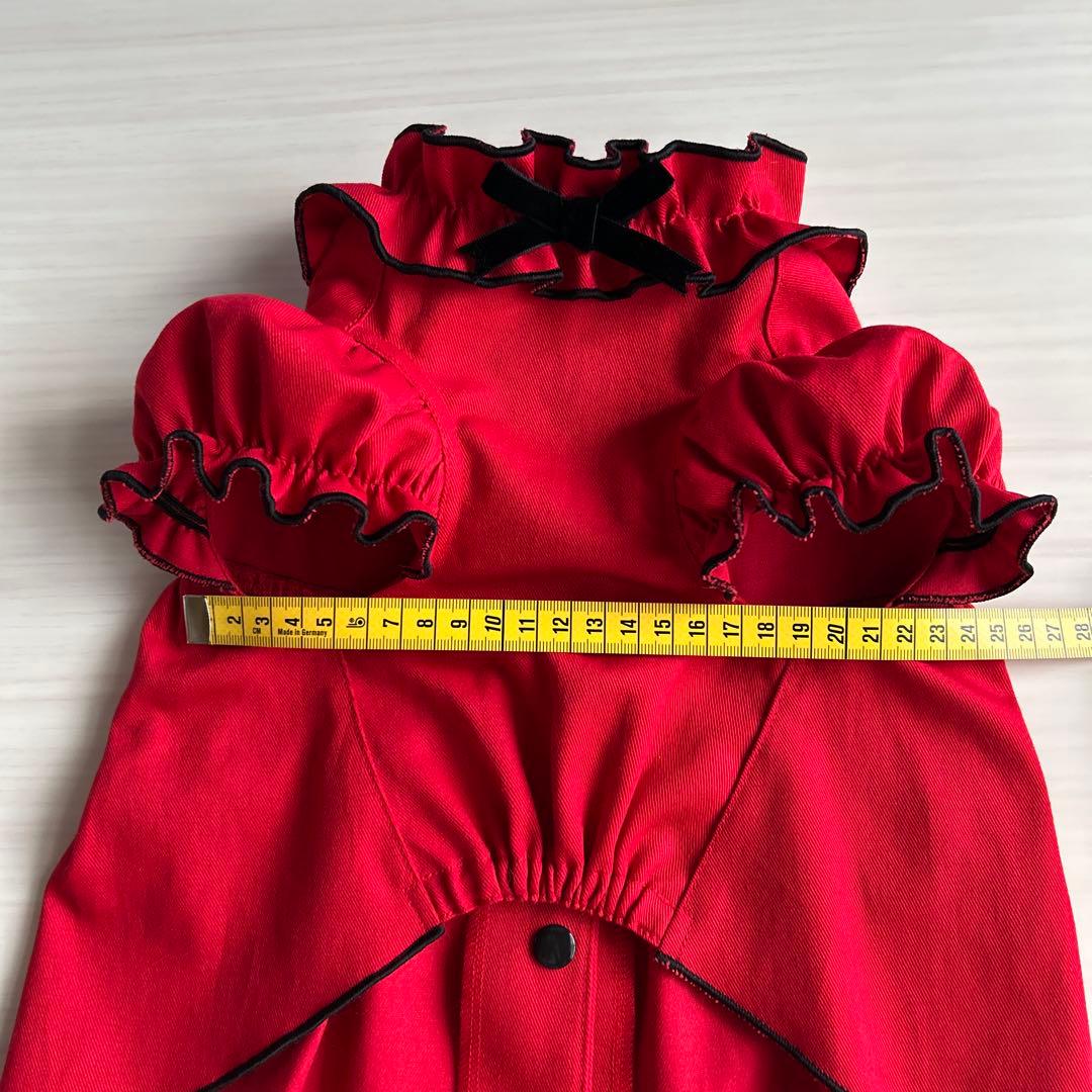 No.511•512 犬服ハンドメイド　バックオープンワンピース 2着