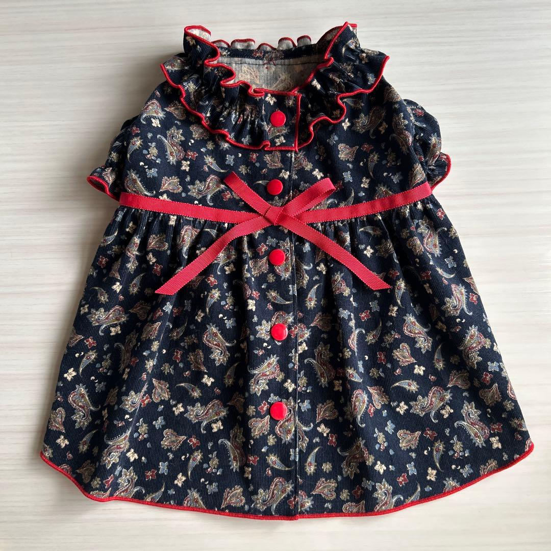 No.511•512 犬服ハンドメイド　バックオープンワンピース 2着